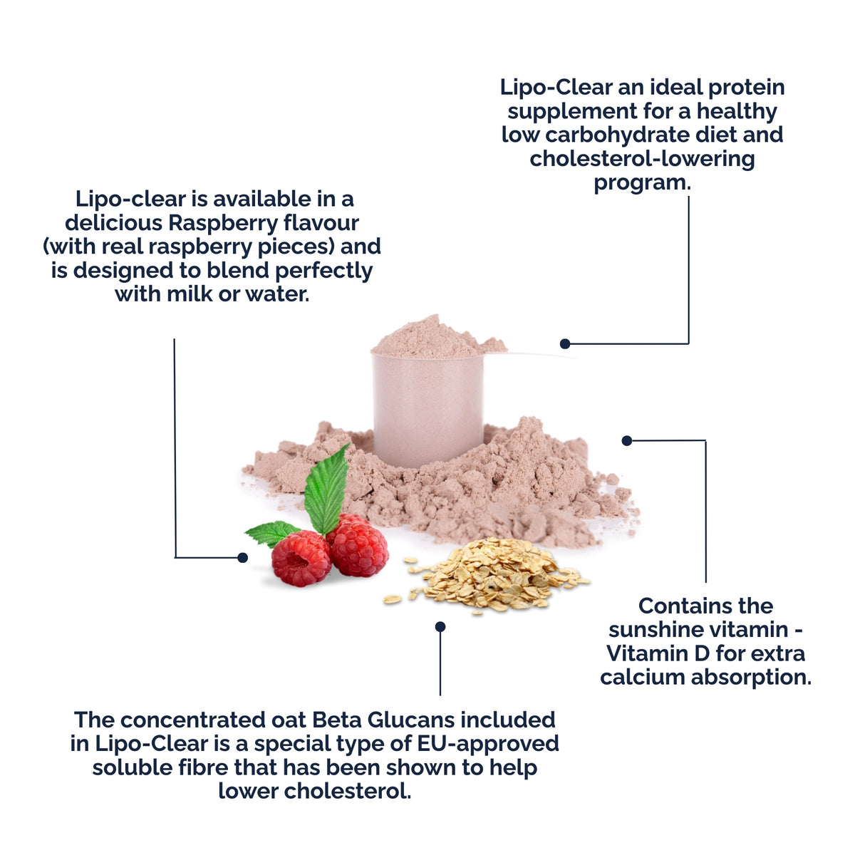 Proform Lipo-Clear Raspberry 1Kg