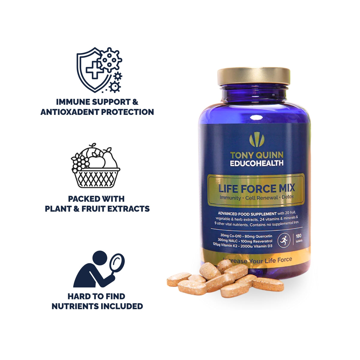 Life Force Mix 180 Tablets