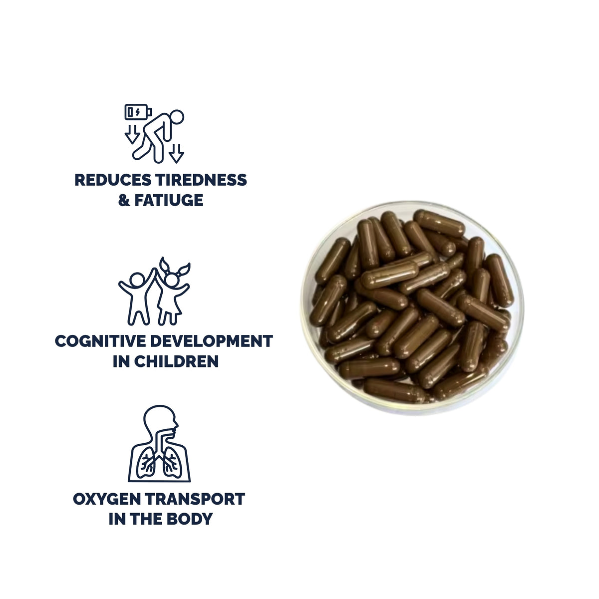Haemoglobin Iron 120 Capsules