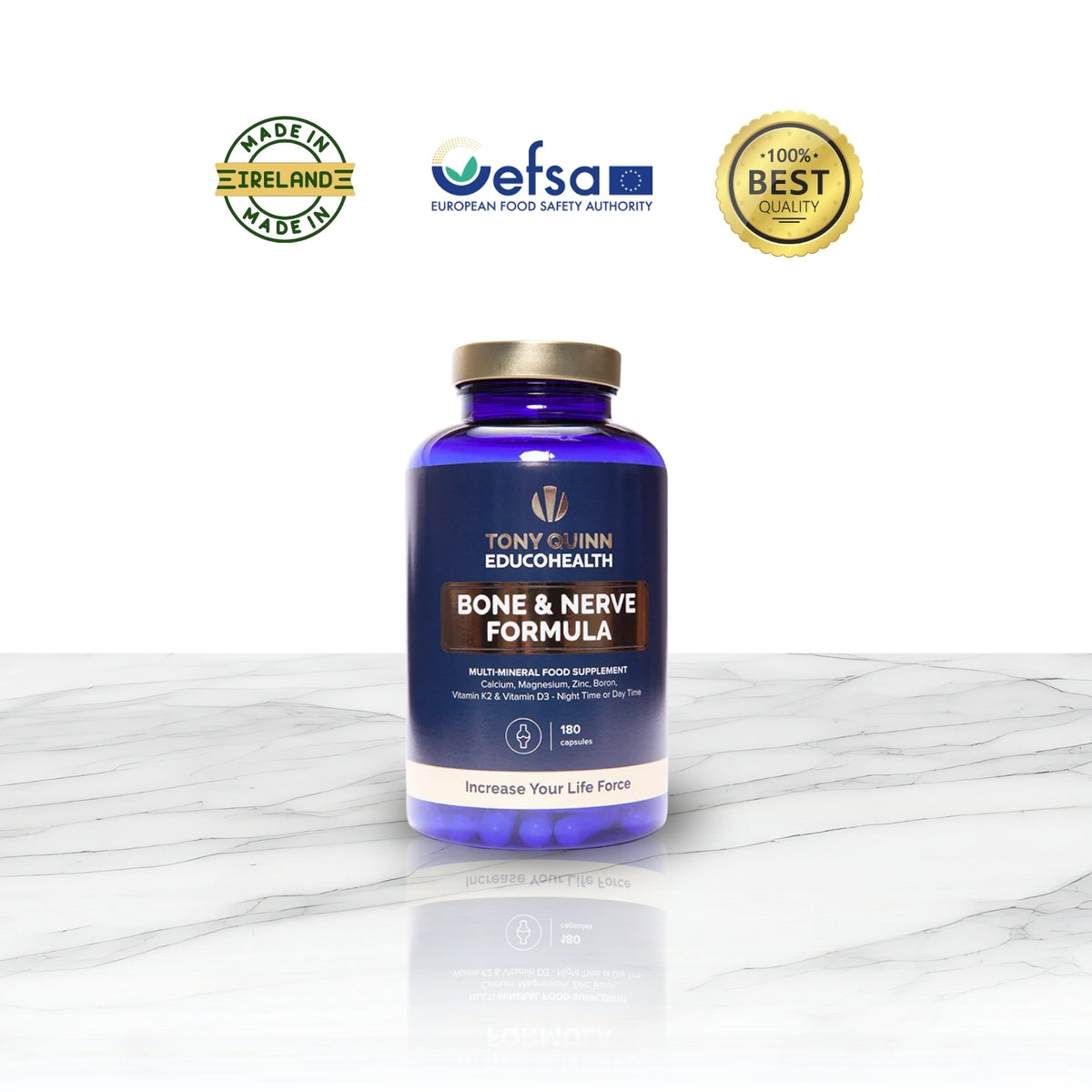 Bone & Nerve Formula 180 Capsules
